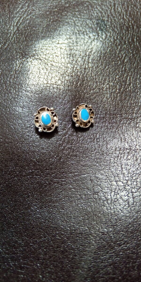 即決★シルバーピアス【ターコイズ】拍卖