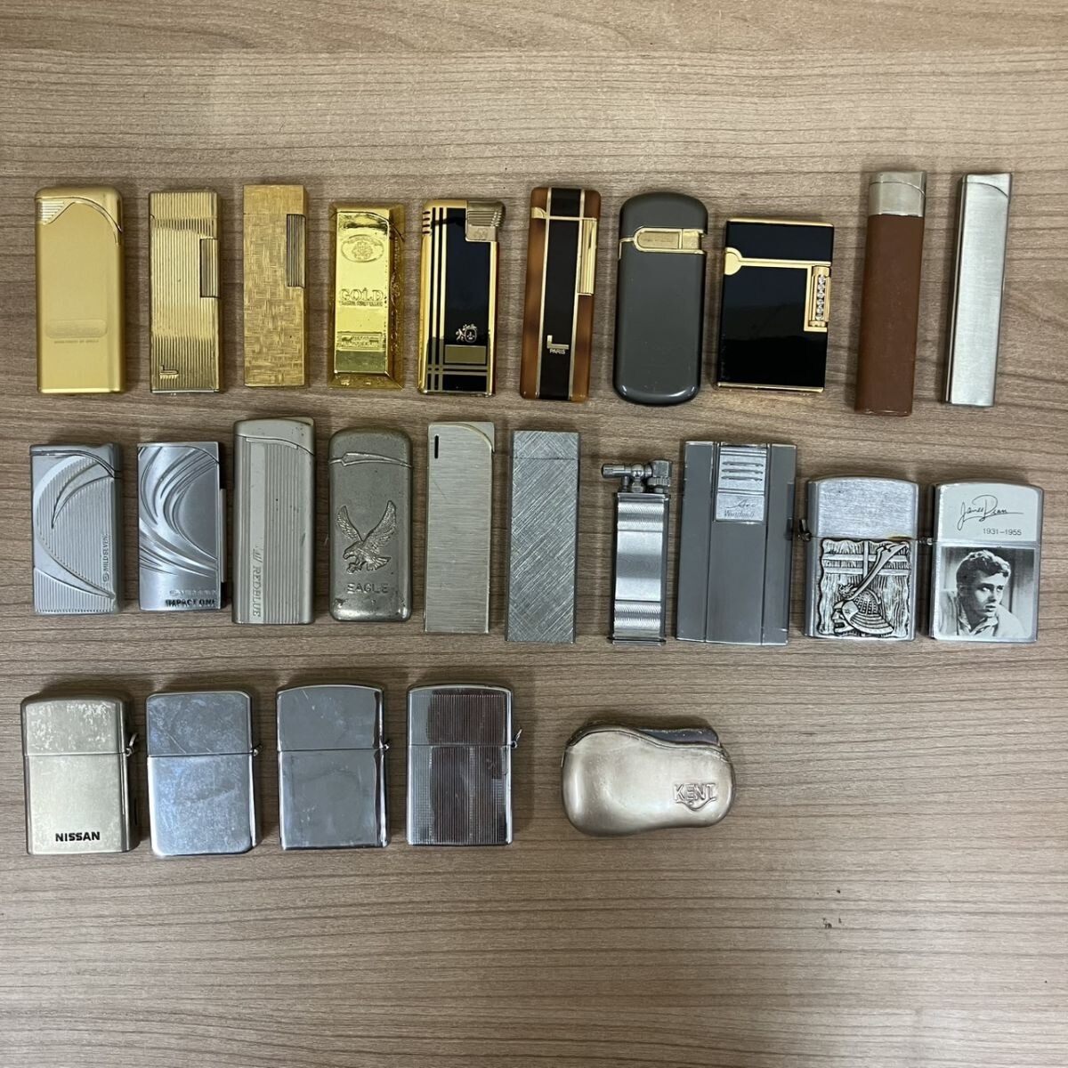 K107-■【まとめ売り】ライター 25点セット 喫煙具 喫煙グッズ ガスライター オイルライター ゴールド シルバー他 TC拍卖