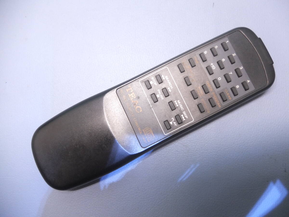 TEAC/ティアック リモコン RC-682 CDプレーヤー CD-P1850用拍卖