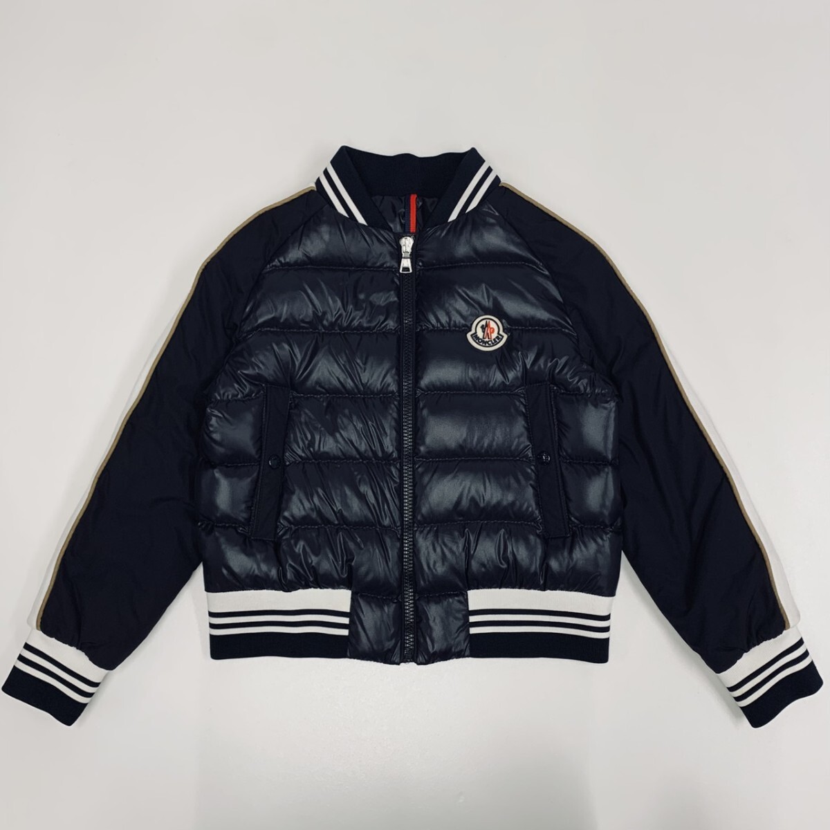 【正規品】MONCLER モンクレール ENFANT Bilheran Down Bomberjacket ダウンジャケット キッズ ブラック 8 anni 130cm拍卖