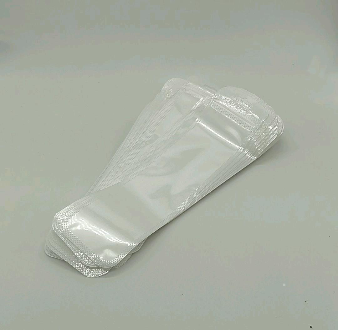 送料無料 ジッパー 細ジッパー 50枚セット 白 新品 未使用 梱包 ジップロック拍卖