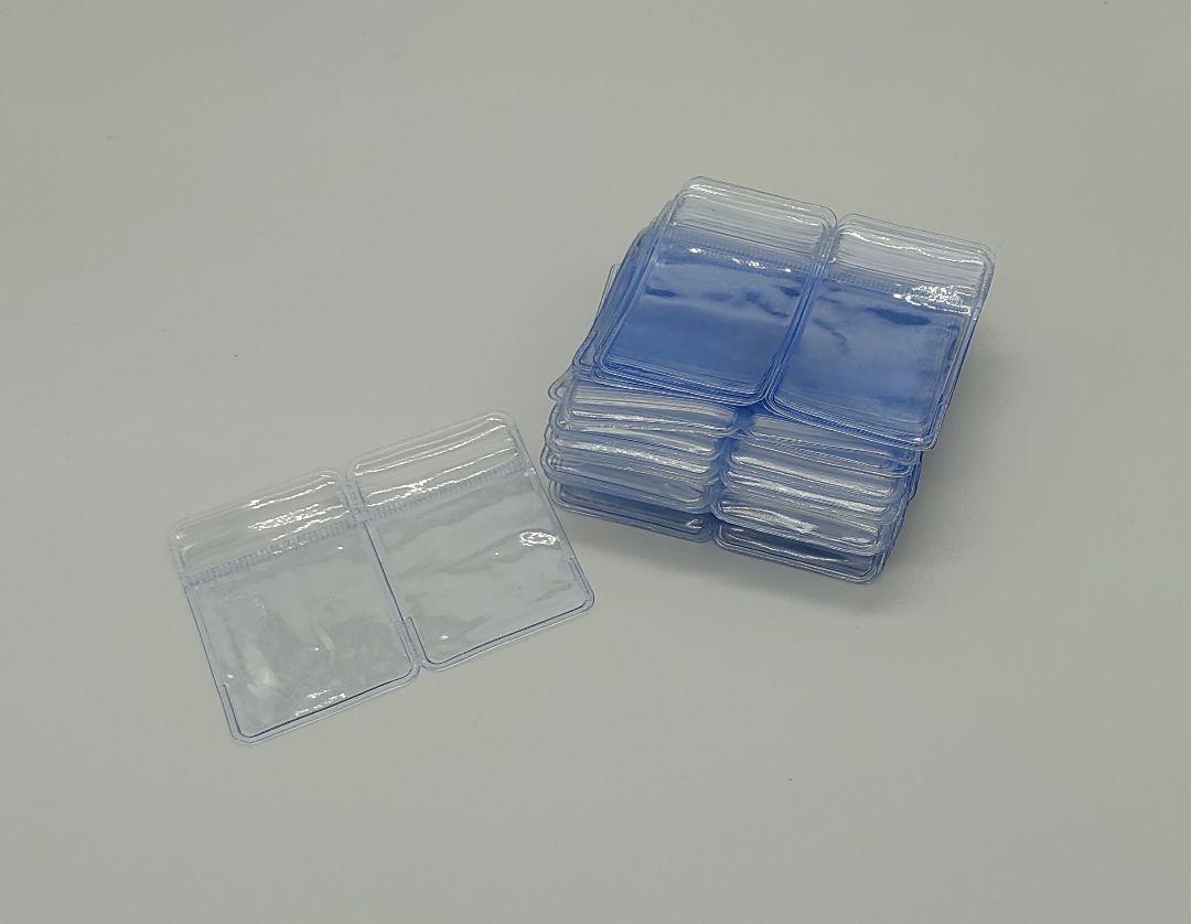送料無料 パッケージ 透明ジッパー パック 100枚セット 透明 新品 未使用 ジッパー拍卖
