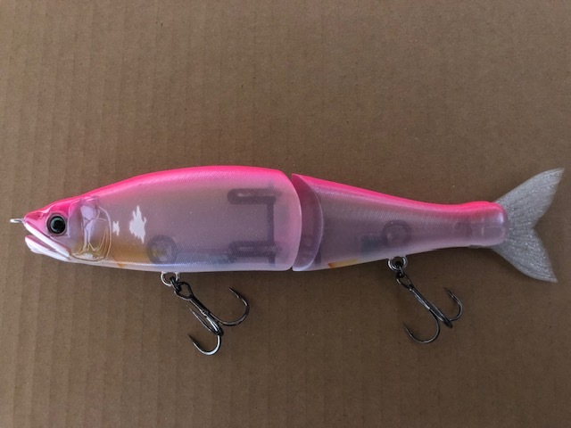 美品 ガンクラフト ジョインテッドクロー マグナム 230 TYPE-F 長谷川ピンク拍卖