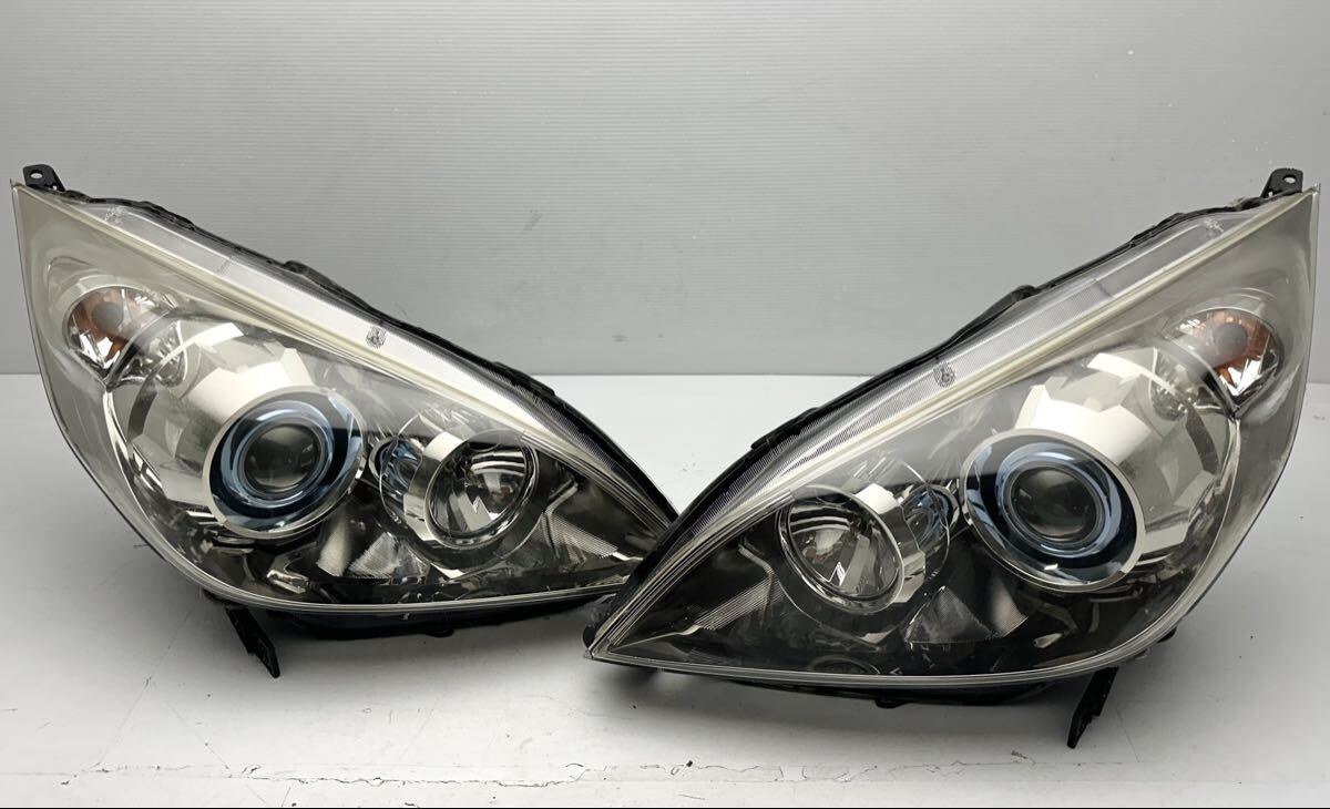 割れ無 ホンダ ステップワゴン RG1/RG2/RG3 ヘッドライト KOITO 100-22594 HID 左右セット 打刻 J1 (M272)拍卖