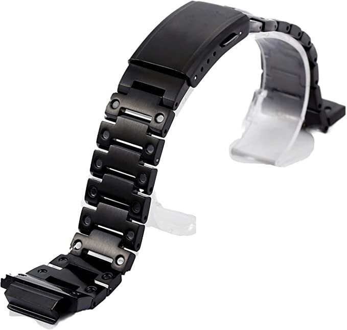 CASIO G-SHOCK 汎用 カスタム メタルバンド(ベルト) ブラック拍卖