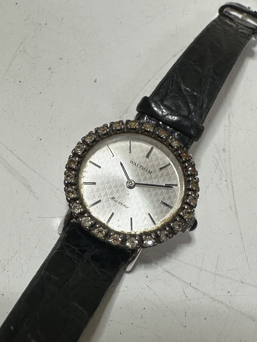 A867 WALTHAM ウォルサム Maxim マキシム レディース 手巻き 腕時計 ジャンク拍卖