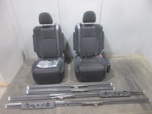 ★R7A9376 GGH20W ヴェルファイア 純正キャプテンシートセット レール付き FD19トリム 20アルヴェル 修理やストック等に拍卖