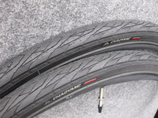 CHAOYANG 700×32C 2本セット(チューブ付き)拍卖