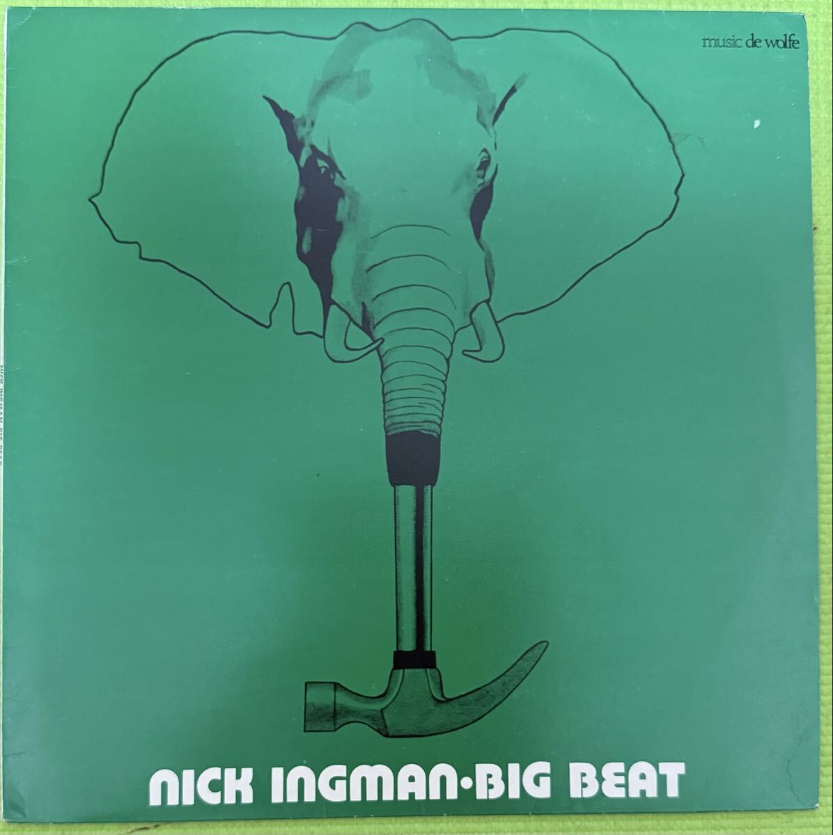 Jazz sampling raregroove record Nick Ingman Big Beat 1973拍卖