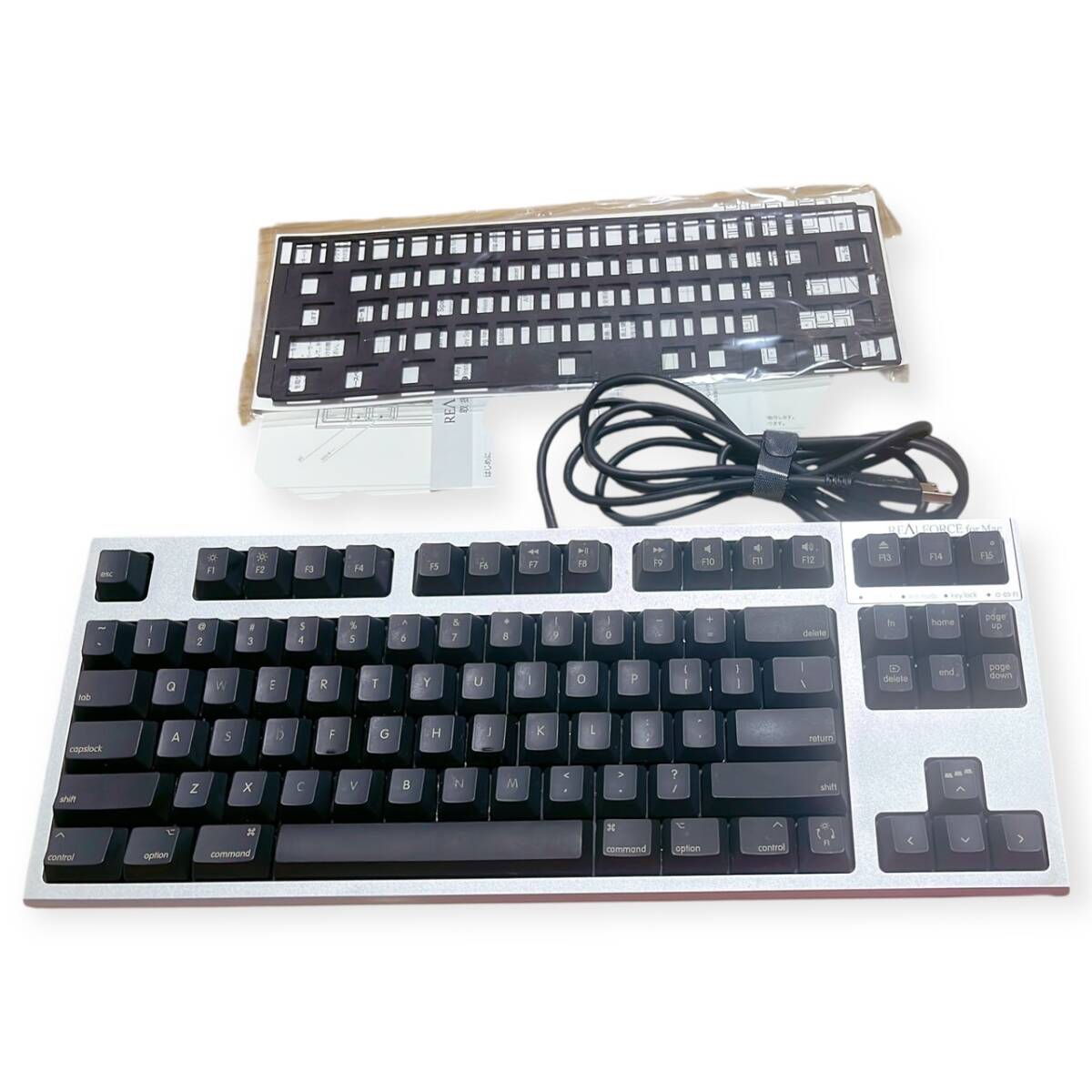 R2TL-USVM-BK(シルバー/黒) REALFORCE TKL for Mac 英語86配列拍卖