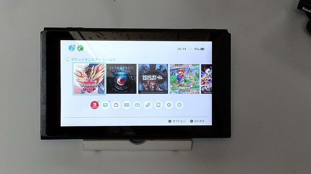 Nintendo Switch ニンテンドースイッチ 任天堂 HAC-001 画面焼けあり拍卖