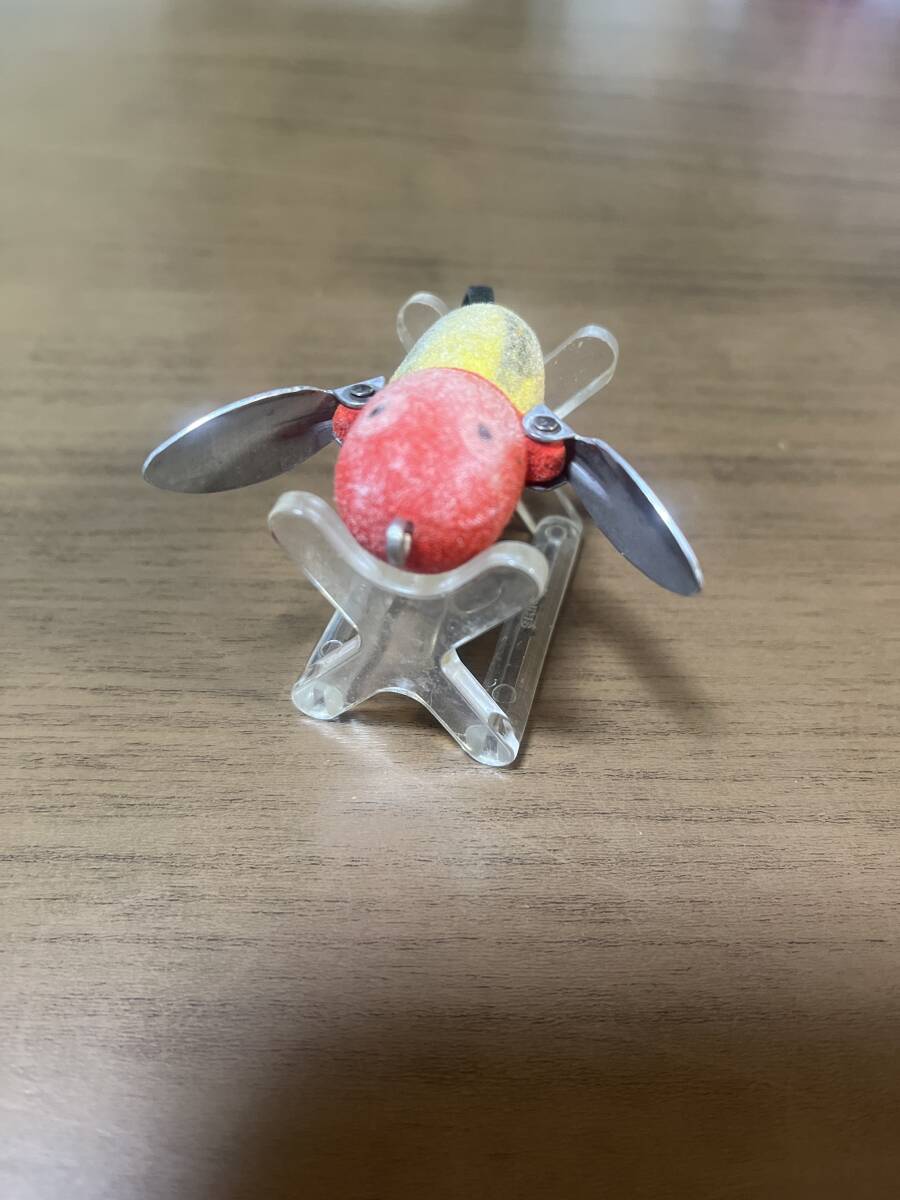 ヘドン タイニークレイジークローラー Heddon TINY CRAZY CRAWLER オールドヘドン OLD 美品 ファーフィニッシュ拍卖