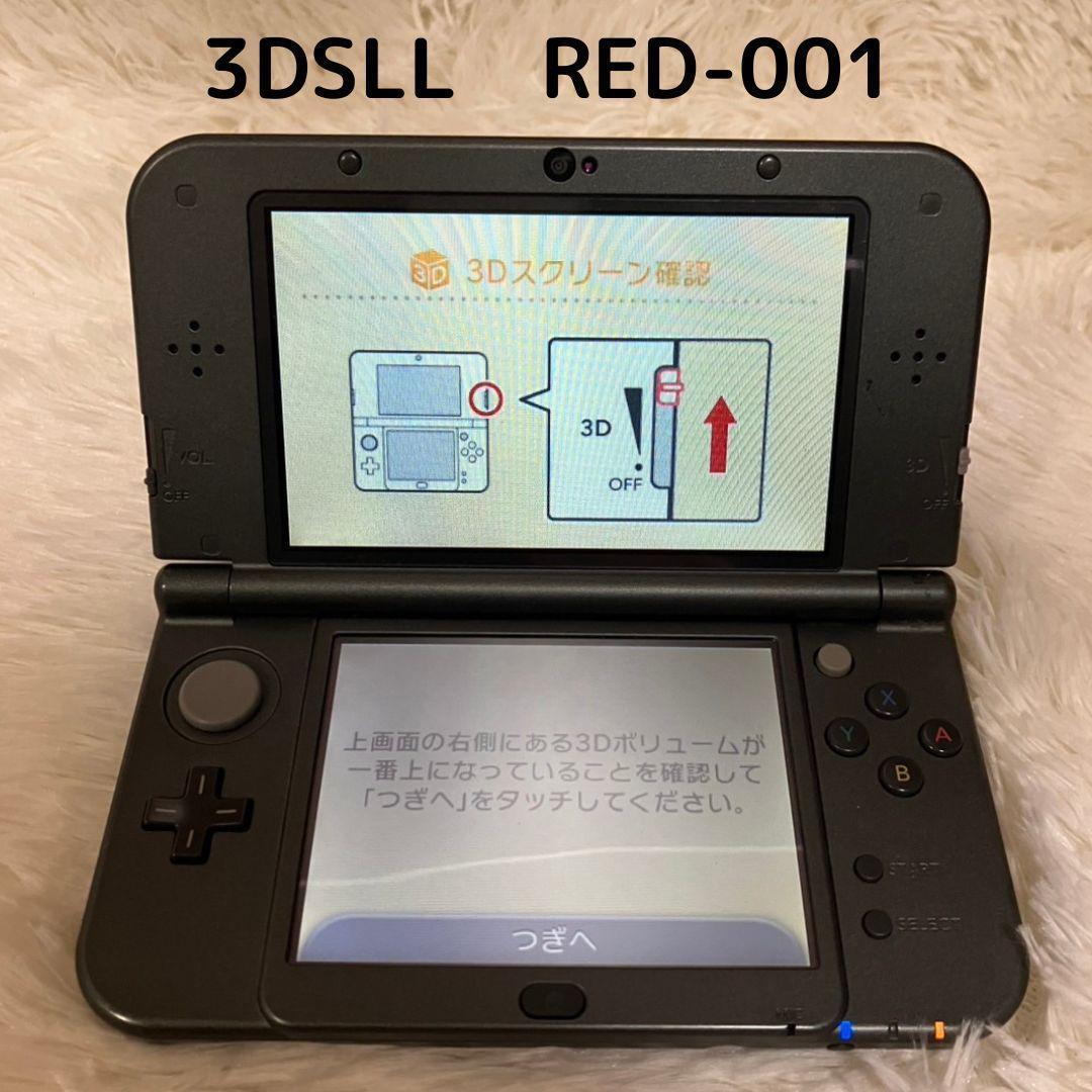 【動作確認済】New Nintendo 3DSLL 本体ブラック RED-001 テレビゲーム ニンテンドー3DSLL 本体拍卖