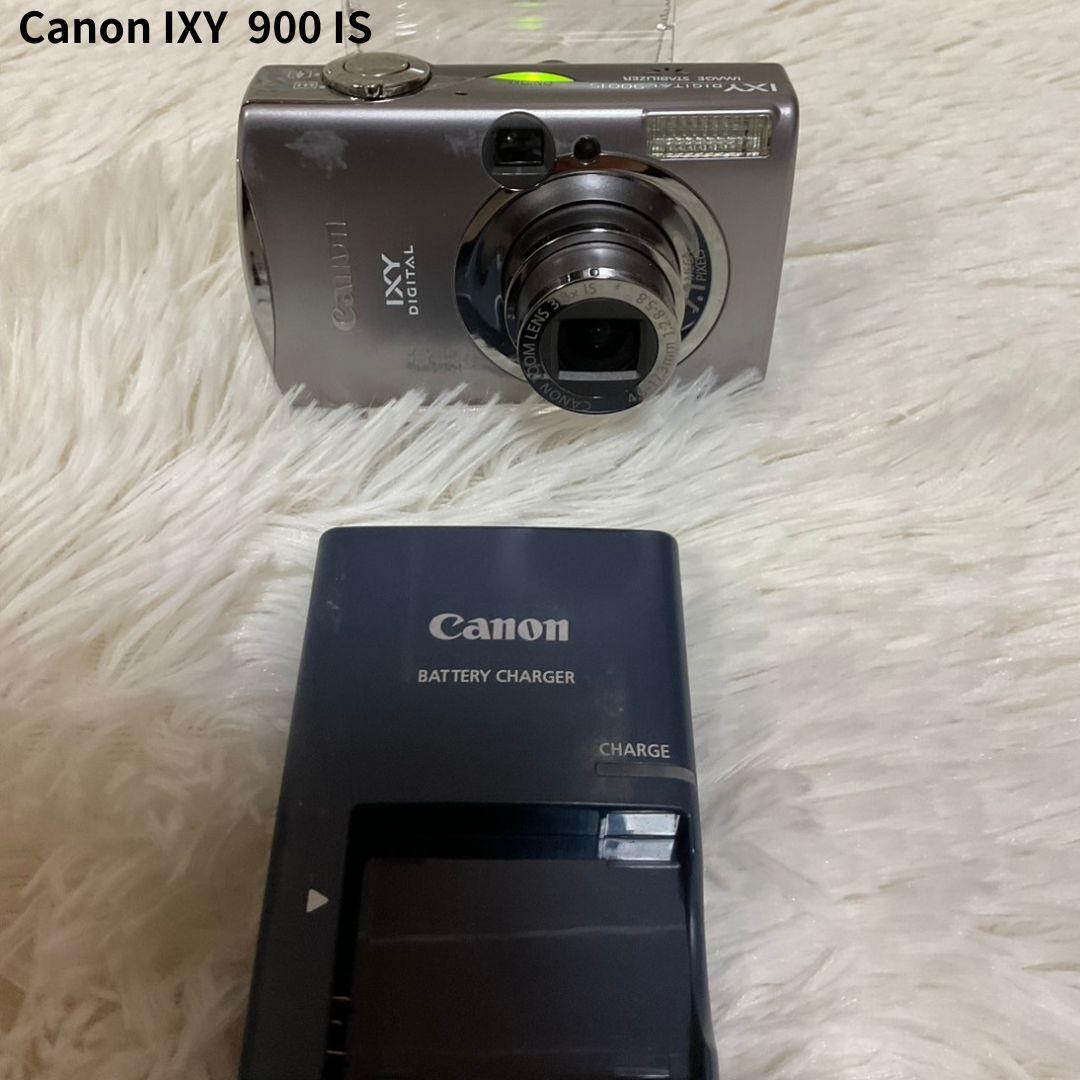 【簡易動作確認済】Canon IXY DIGITAL 900 IS デジカメ コンパクトデジタルカメラ キヤノン 充電器付き レトロコンデジ拍卖
