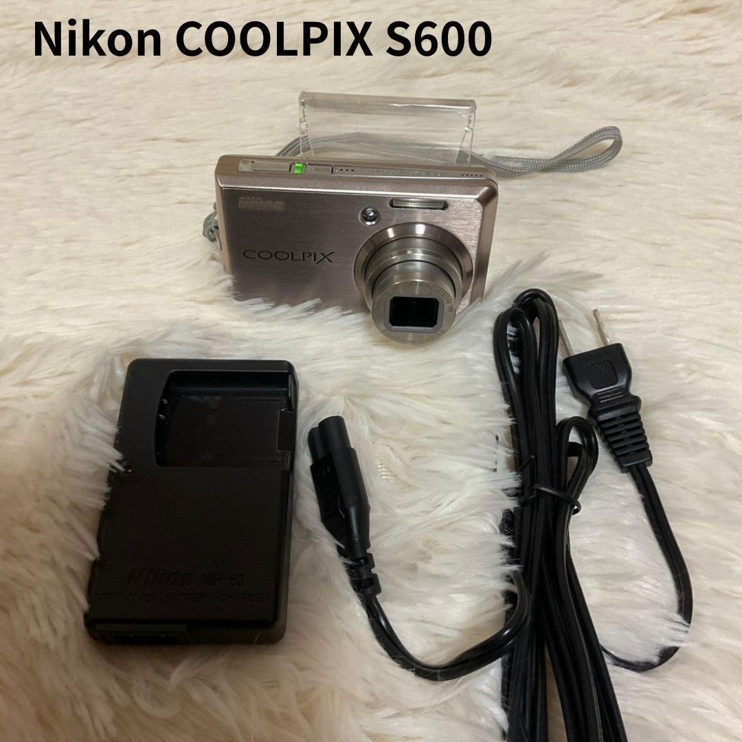 【簡易動作確認済】Nikon COOLPIX S600 充電器付き デジカメ デジタルカメラ コンパクトデジタルカメラ ニコン拍卖