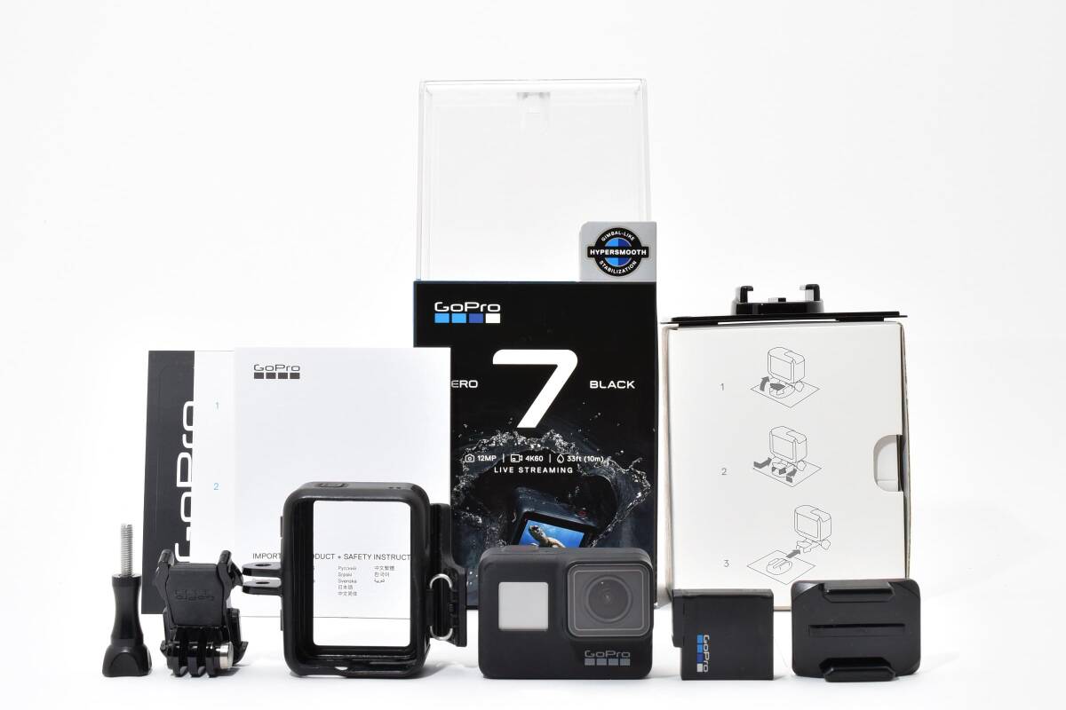 ★☆【動作問題なし!】 #2647908 GoPro HERO7 BLACK/アクションカメラ☆★拍卖
