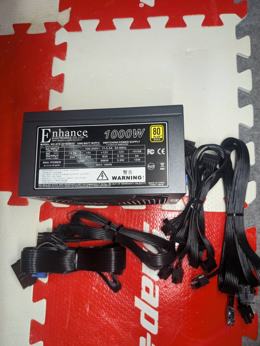 Enhance製 ATX3.0 電源ユニット 1000W ATX-3210GB1G拍卖