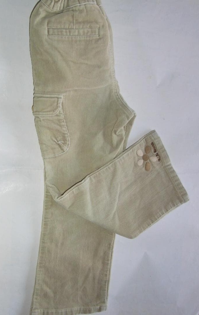 ★美品★ミキハウス★コーデュロイ★ストレッチ★ベージュ色★パンツ★サイズ120拍卖