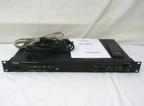 ☆☆DENON デノン メディアプレーヤー DN-500CB 動作OK! 業務用 CDプレーヤー☆USED品☆拍卖