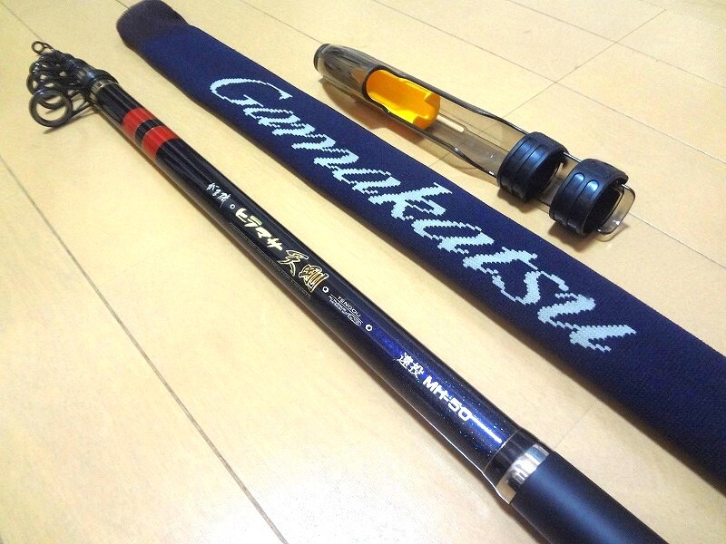 がまかつ がま磯 ヒラマサ天剛 遠投 MH-50(美品)拍卖