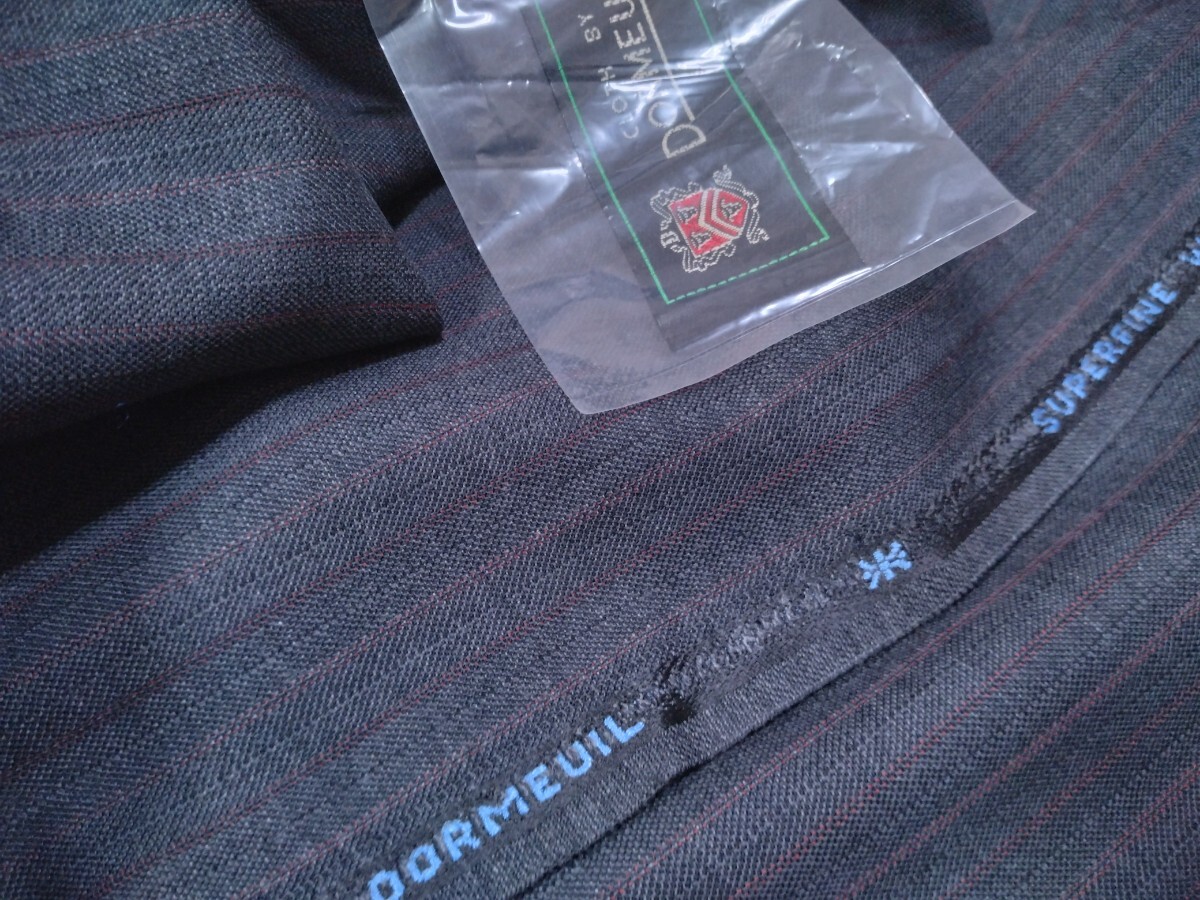 スーツ 布地 生地 DORMEUIL ドーメル SUPERFINE WORSTD MADE IN ENGLAND 英国製拍卖