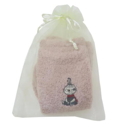 @【即決】▽リトルミィ 吸湿発熱 ソックス▽ カミオジャパン ムーミン 靴下 くつした キャラクター 北欧 巾着入り ギフト // 221883拍卖