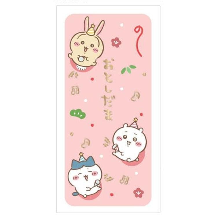 @【即決】■ちいかわ■金封 ぽち袋 ポチ袋 お年玉袋 のし袋 /おとしだま /うさぎ ハチワレ /お札が折らずに入る /3枚入り /お正月//SF-320拍卖