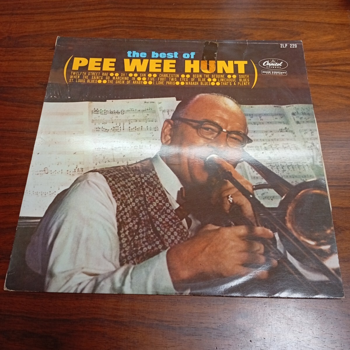 た1138 ピー・ウィー・ハント楽団 ザ・ベスト・オブ・ピー・ウィー・ハント レコード LP EP 何枚でも送料一律1,000円 再生未確認 拍卖