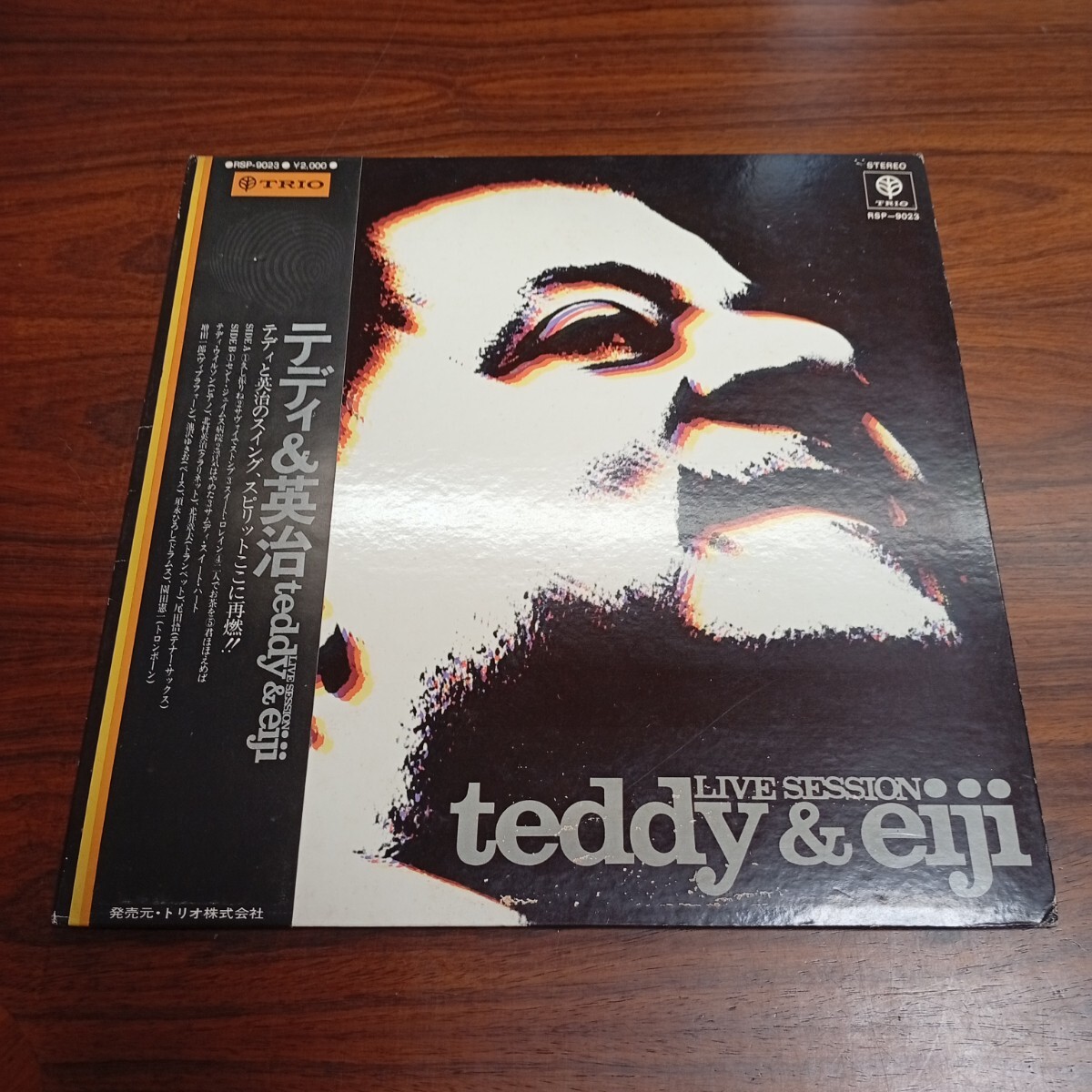 た1177 テディ&英治 LIVE SESSION teddy&eiji レコード LP EP 何枚でも送料一律1,000円 再生未確認 拍卖