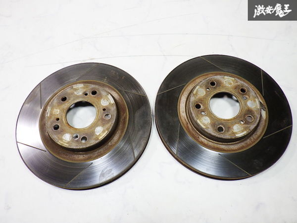 DIXCEL ディクセル PDタイプ EP3 シビック タイプR フロント スリット ローター ディスク左右セット 即納 DC5 インテグラタイプR EK9拍卖