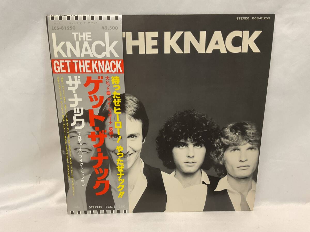 □洋楽LP ザ・ナック/ゲット・ザ・ナック 帯付 ライナー有拍卖