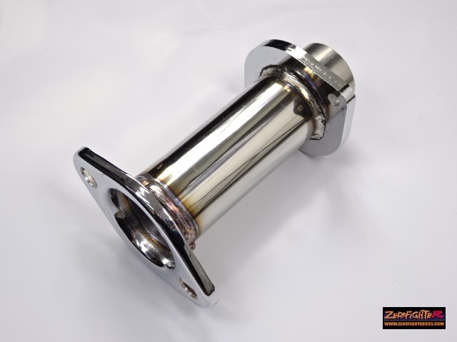 送料A★EF9 EF8 ステンレスエキゾーストミドルパイプ★グランドシビック サイバーCR-X EF3 EF7 B16A USDM JDM エキマニ触媒の間DA6 DA8拍卖