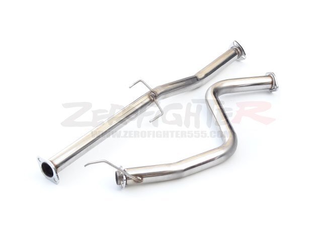 送料G★EG6シビック ゼロファイターエキゾーストセンターパイプセット タイプA★EG4 EG5 B16A VTEC JDM 環状 Kanjo USDM ステンレス 直菅拍卖