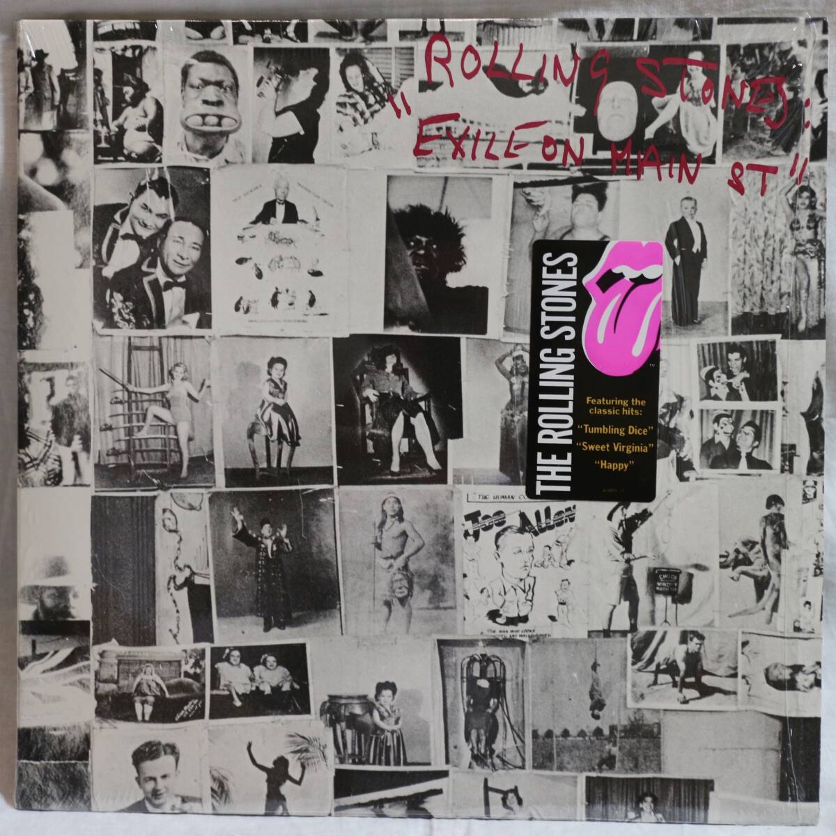 9571【LPレコード】THE ROLLING STONES/EXILE ON MAIN St. メインストリートのならず者/2LP/CG 40489/シュリンク付き 開封済み拍卖