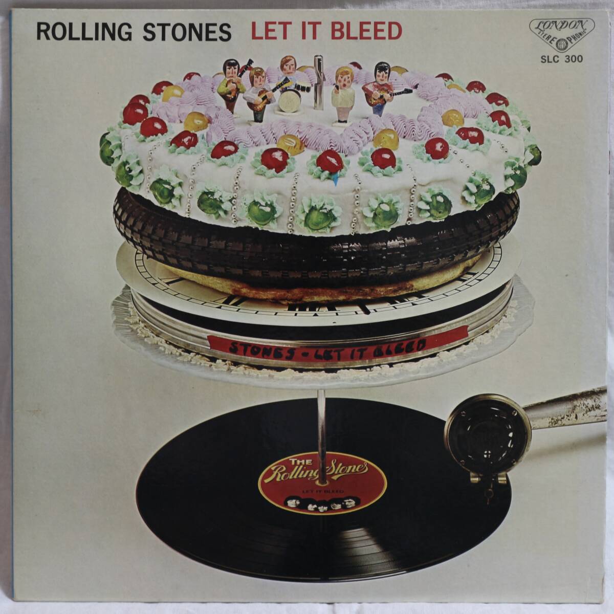 9572【LPレコード】ROLLING STONES ザ・ローリング・ストーンズ/LET IT BLEED/SLC 300拍卖