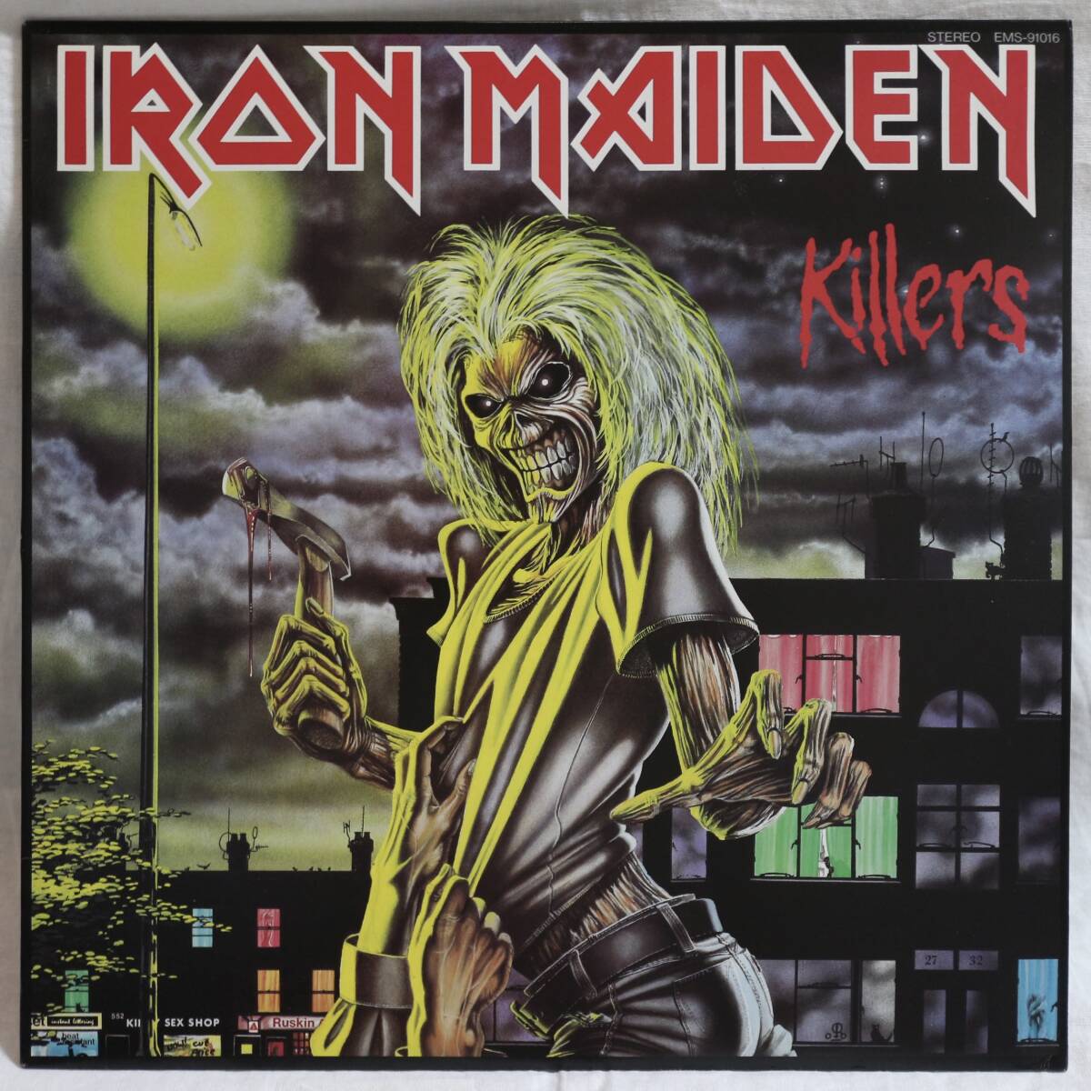 9574【LPレコード】IRON MAIDEN アイアン・メイデン/Killers キラーズ/EMS-91016拍卖