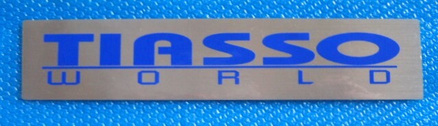 ●WORLD/ 正規・TIASSO・メタルステッカー /未使用品●拍卖