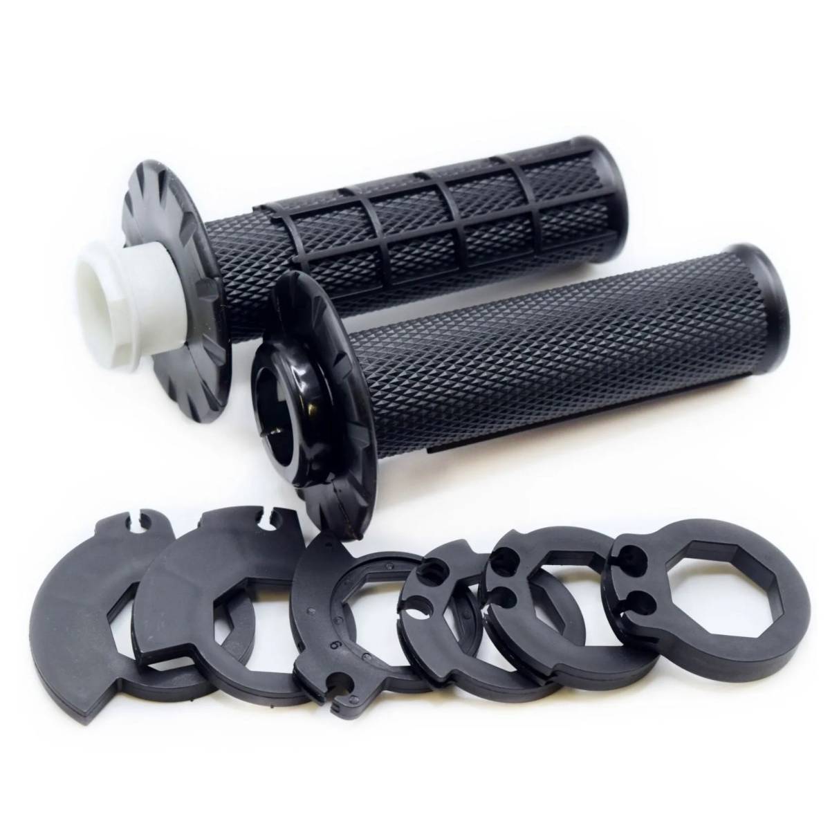 オフロード ハンドル グリップ スロットルチューブ CRF250R KX250F YZ250F WR250F セロー250 XT250X セロー225 トリッカー YZ125 KTM 50SX拍卖