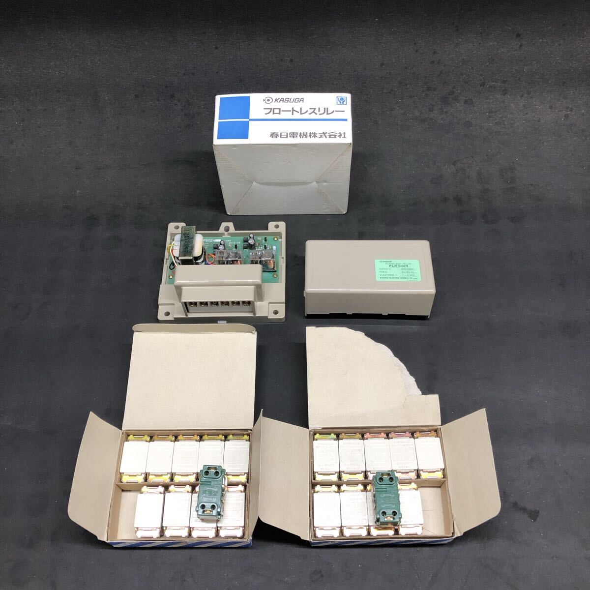 H3472 ナショナル 2極型ジョイント WN4402 / 春日電機 フロートレスリレー FLR502 N セット拍卖