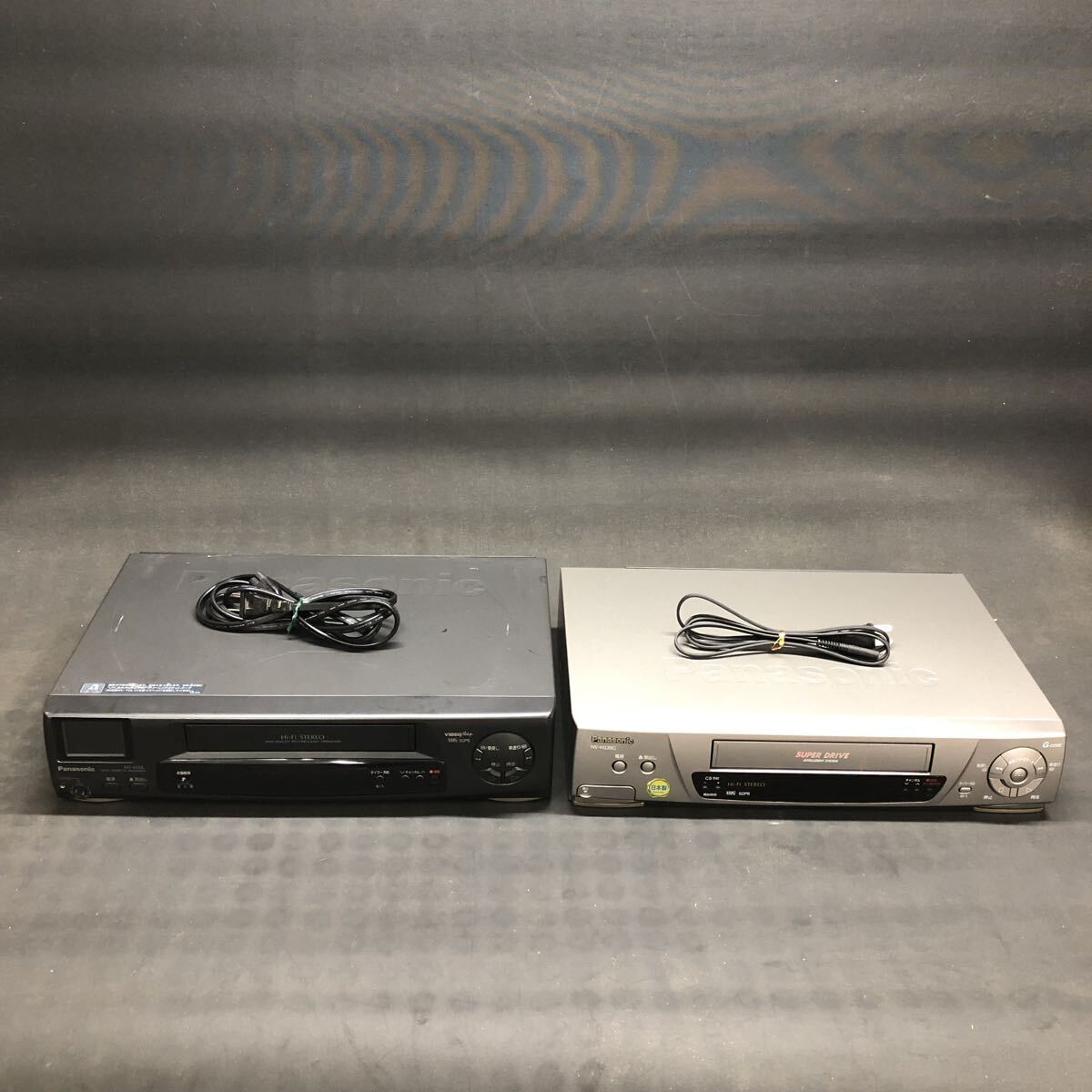 H3481 パナソニックNV-H30L / NV-H220G ビデオデッキ ジャンク まとめて拍卖