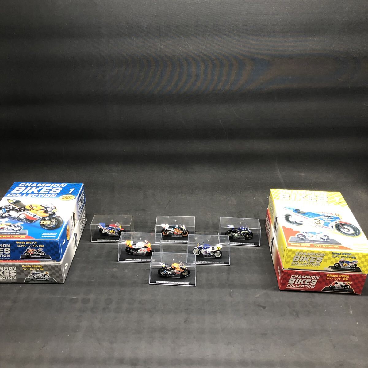 H3501 デアゴスティーニ チャンピオンバイクコレクション ミニバイク 1/24 6セット 箱4個拍卖
