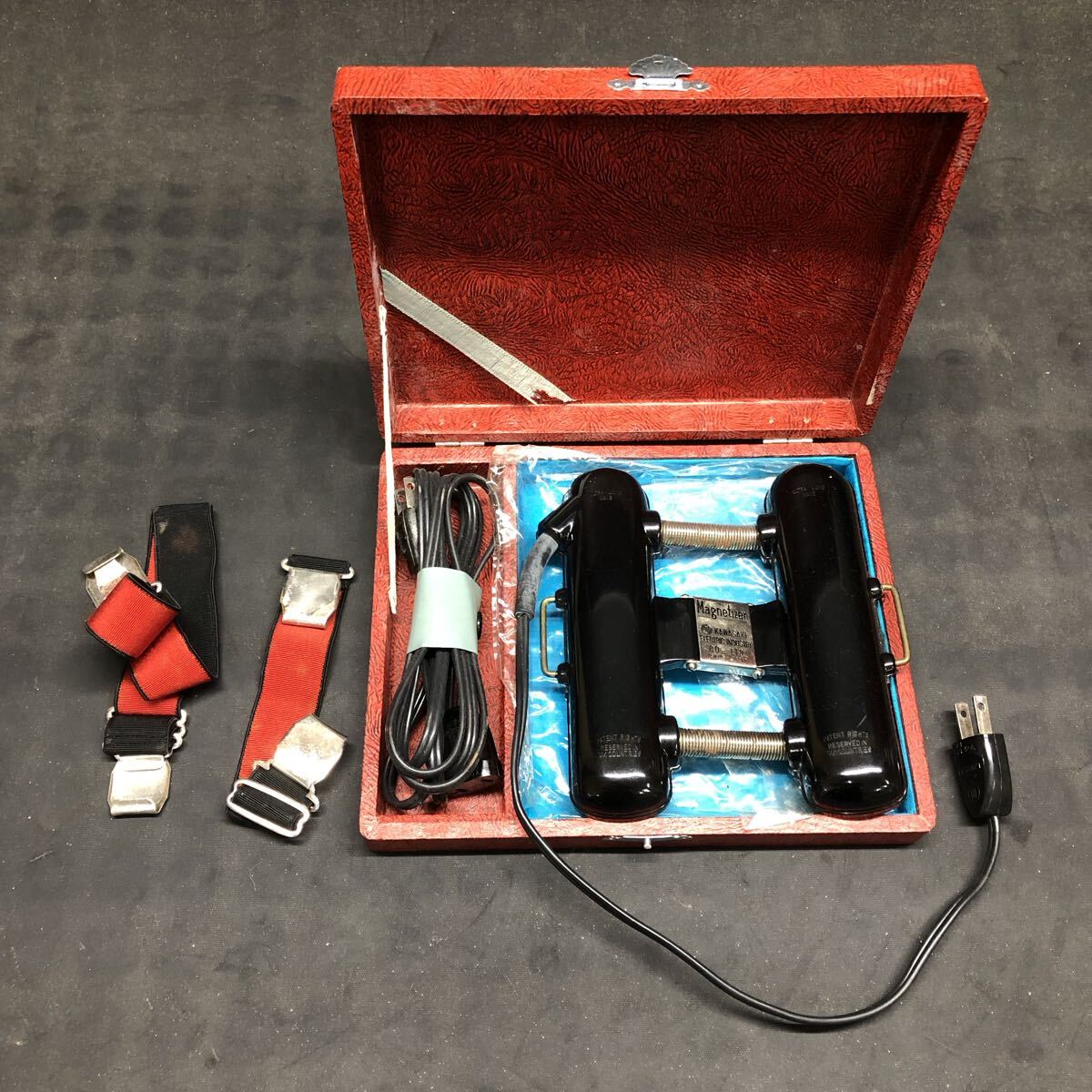 H3550 川崎電気工業 Magnetizer 磁器治療器 URTRA LONG WAVE 昭和レトロ拍卖