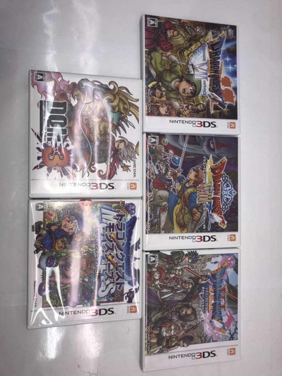 【管K792】ドラゴンクエスト ソフト まとめ ニンテンドー3DS 任天堂 NINTENDO 3DS 起動確認済み ドラクエ モンスターズ拍卖