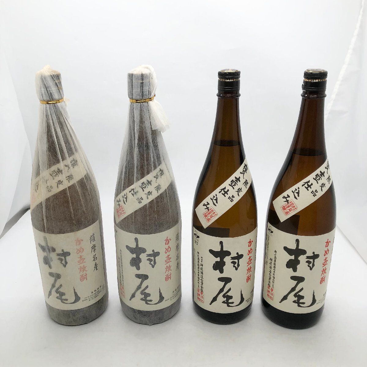 ◎P556【未開栓】村尾 1800ml 4本セット 焼酎 包装あり 包装無し(ma)拍卖