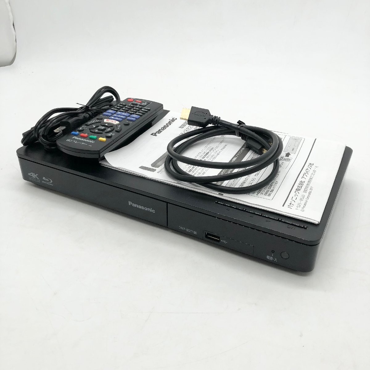 ◎P571 Panasonic パナソニック ブルーレイレコーダー 2020年製 DMP-BDT180 高画質(ma)拍卖