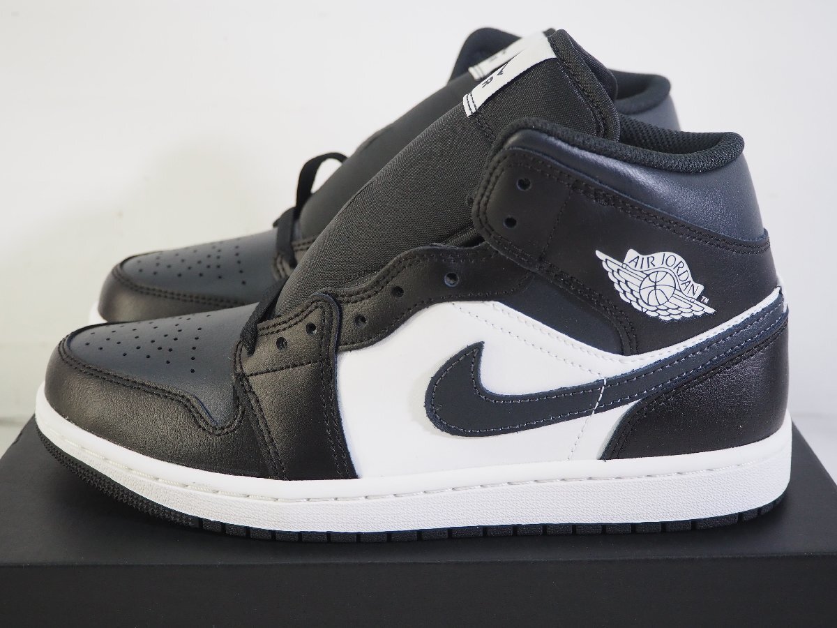 ☆868☆【未使用】 NIKE ナイキ AIR JORDAN 1 MID エアジョーダン DQ8426-010 BLACK/OFF 26.5cm拍卖