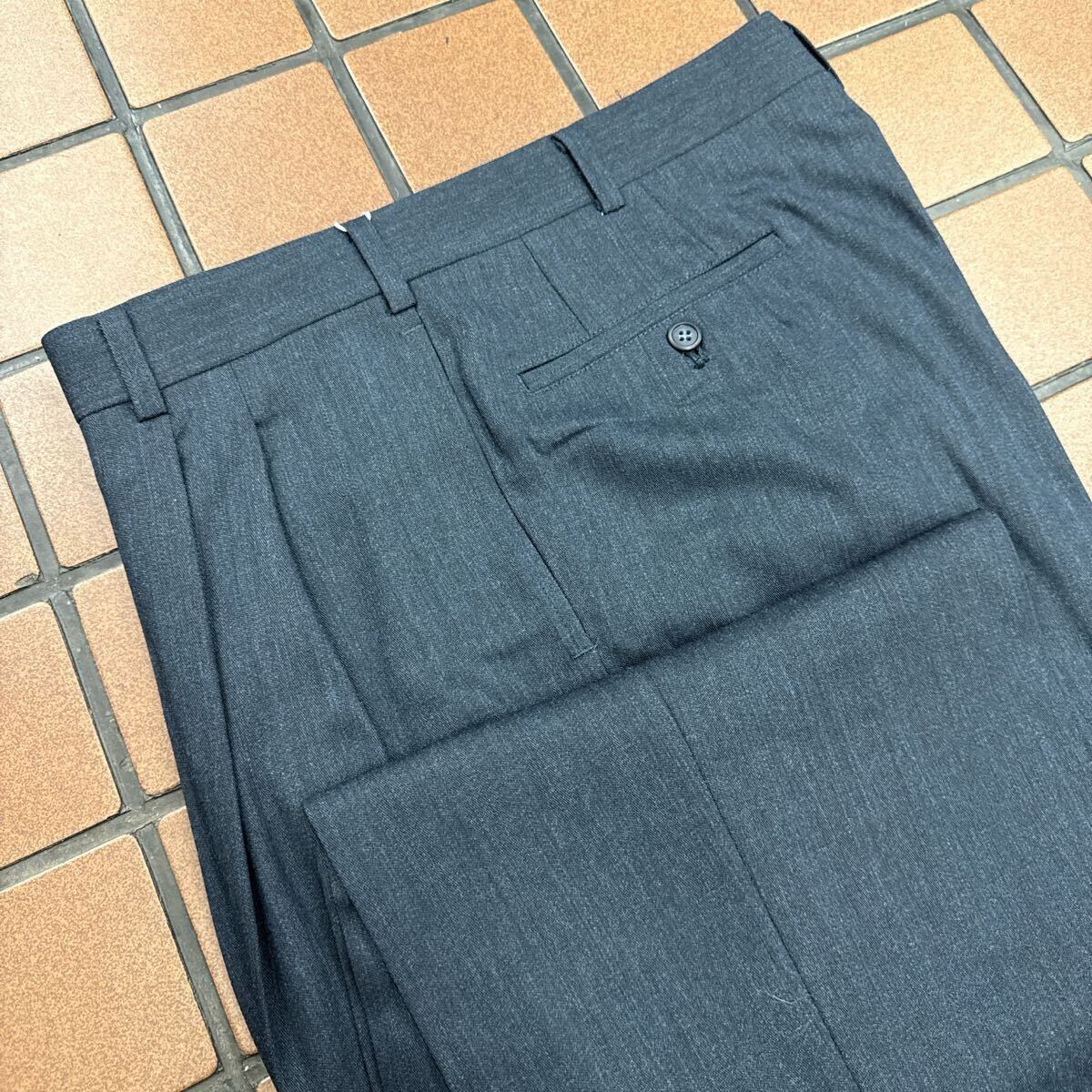 新品☆未使用 W88 艶感 グレー系 メンズパンツ ゴルフパンツメンズ メンズスラックス ゴルフウェア GOLF スラックス ゆったり系 春夏ウール拍卖