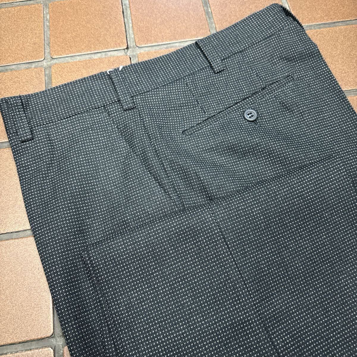 新品☆未使用 バーズアイ W82cm グレー系 ゴルフパンツ ゴルフウェア メンズパンツ GOLF スラックス ワイドパンツ ゴルフパンツメンズ 拍卖