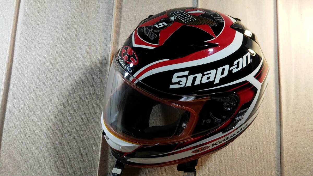 【稀少モデル】OGK Kabuto/KAMUI-2×Snap-on/スナップオン拍卖