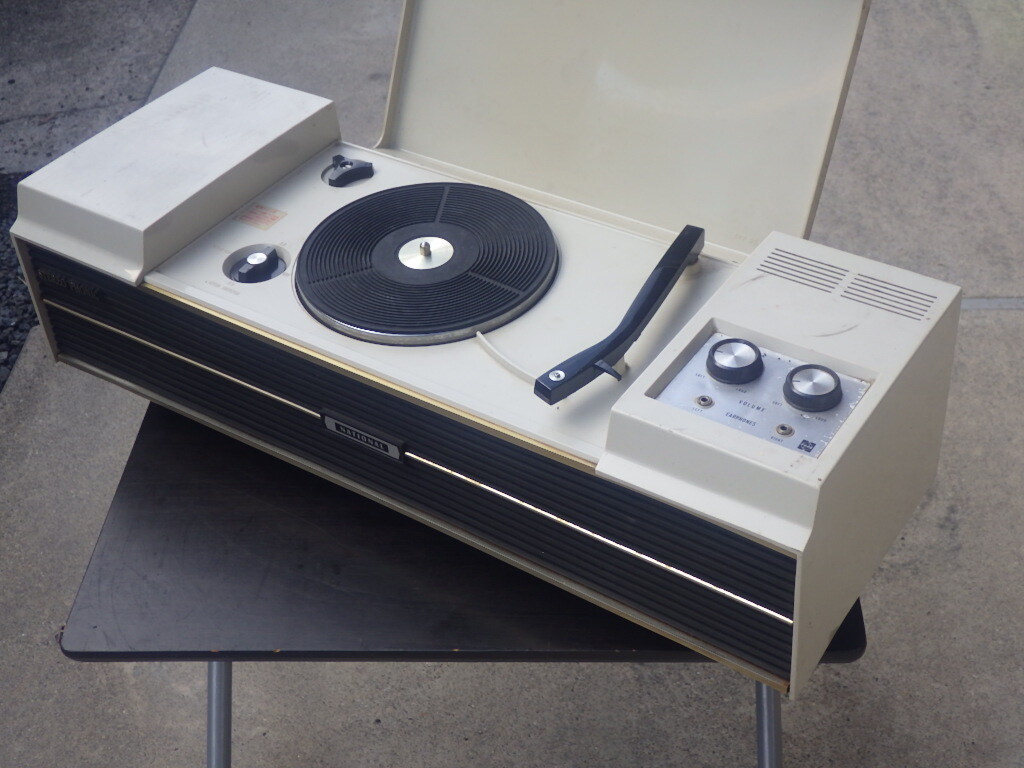 『ナショナル レコードプレーヤー SF-450 60Hz』日本製 昭和レトロ拍卖